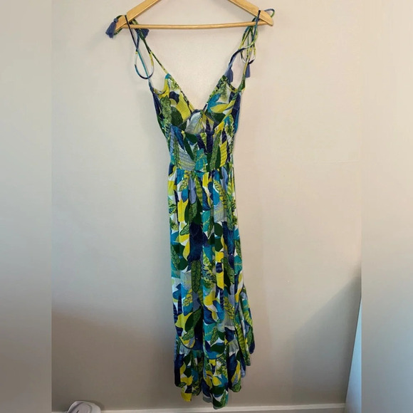 Aerie Paradise Palm Halter Beachy Sundress 🌿 - Picture 7 of 9